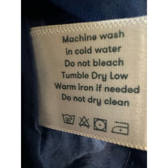 Roller Rabbit Lotus Embroidered Long Sleeve 100% Cotton Dress Size XS - Picture 11 of 12